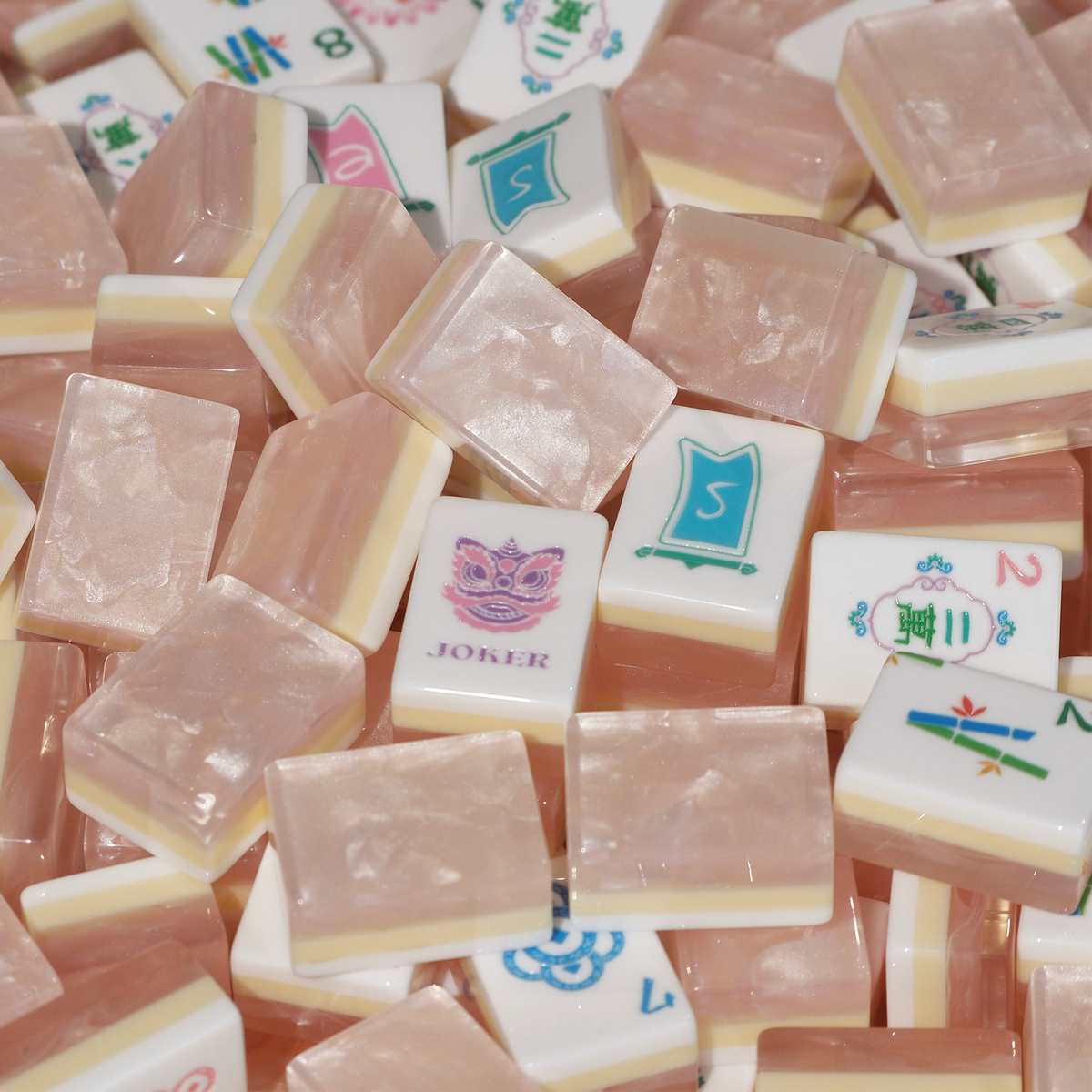 Garden Party Mahjong Set - Blush Pearl 02-01