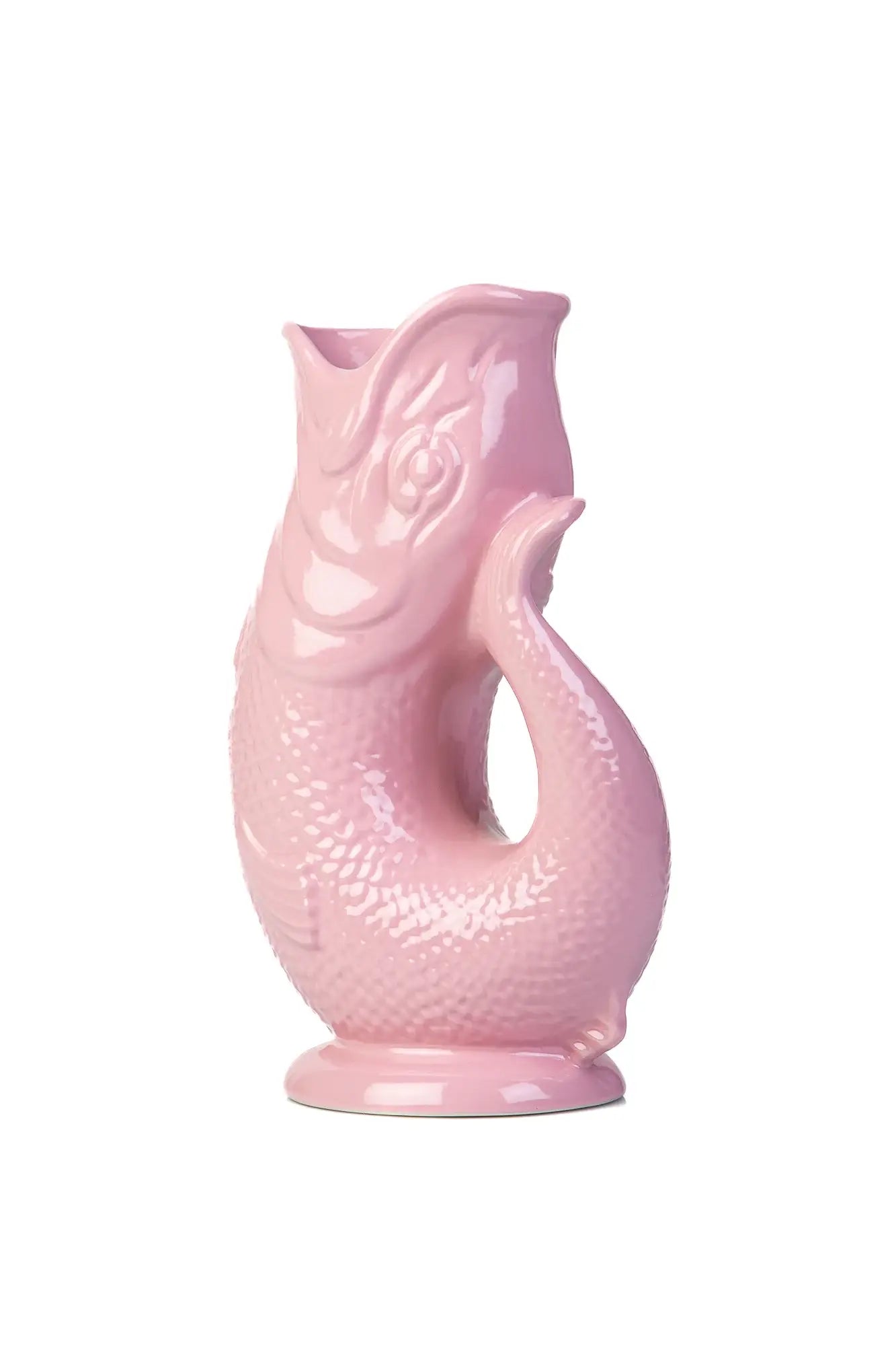Baby Pink Gluggle Jug: Large