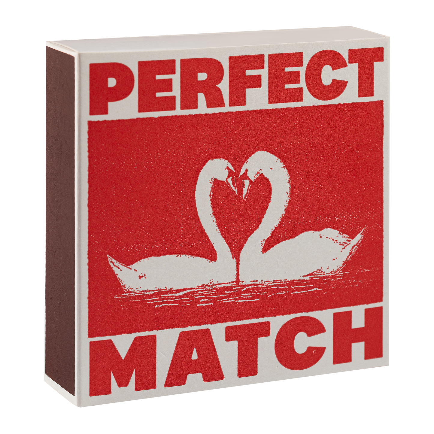 I Like You Swan | Square - Safety Matches