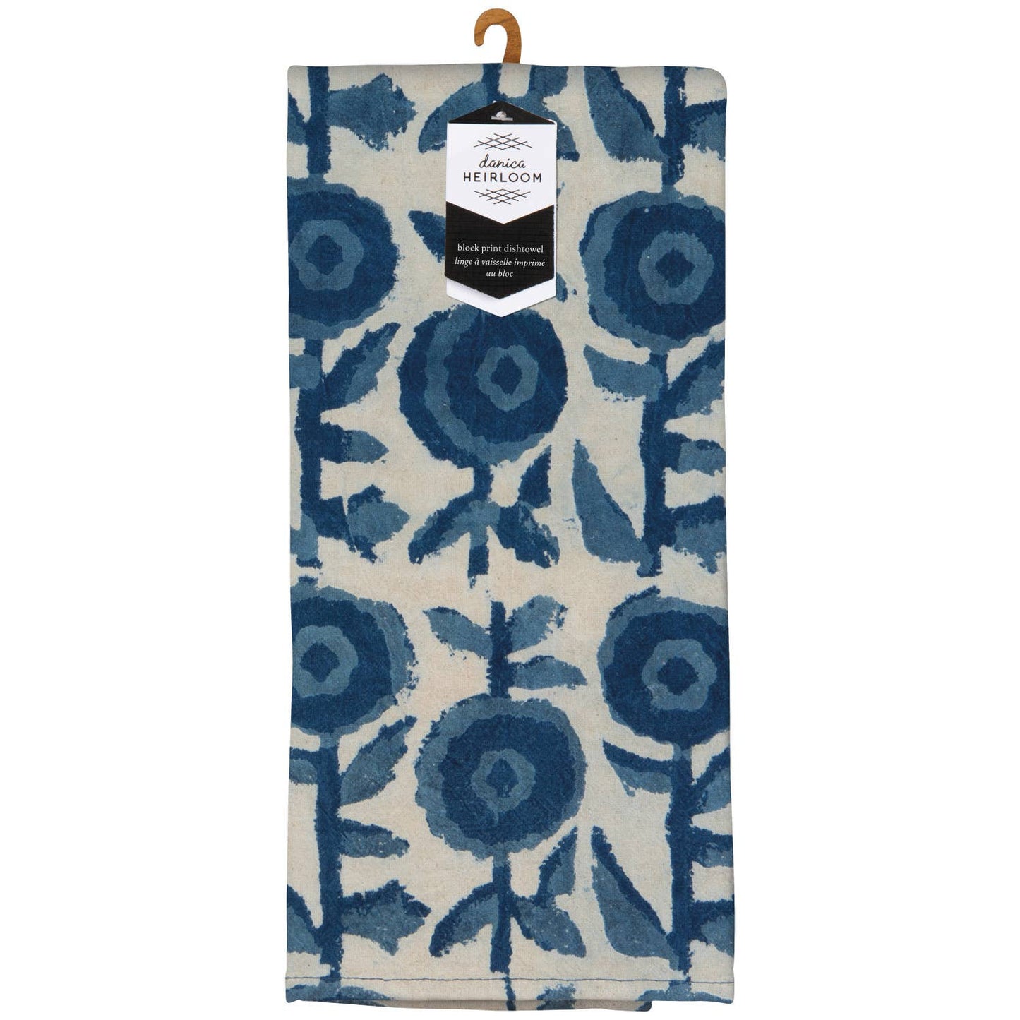 Gilia Block Print Dishtowel