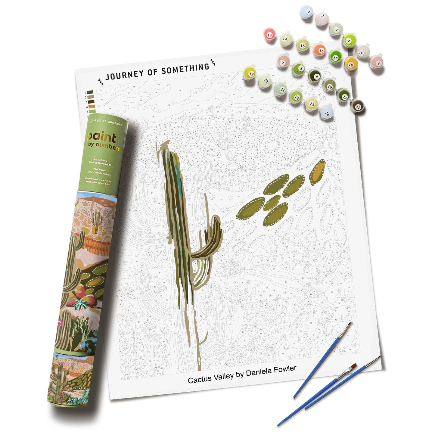 Paint by Numbers - Cactus Valley