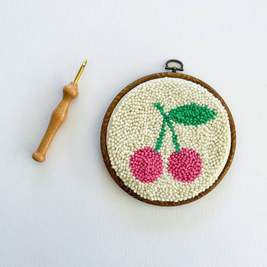 Cherries Punch Needle Kit