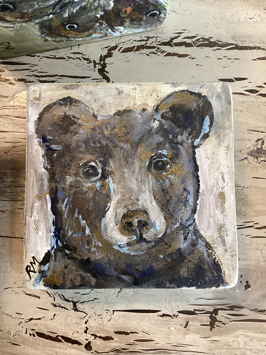 Bear Block Painting