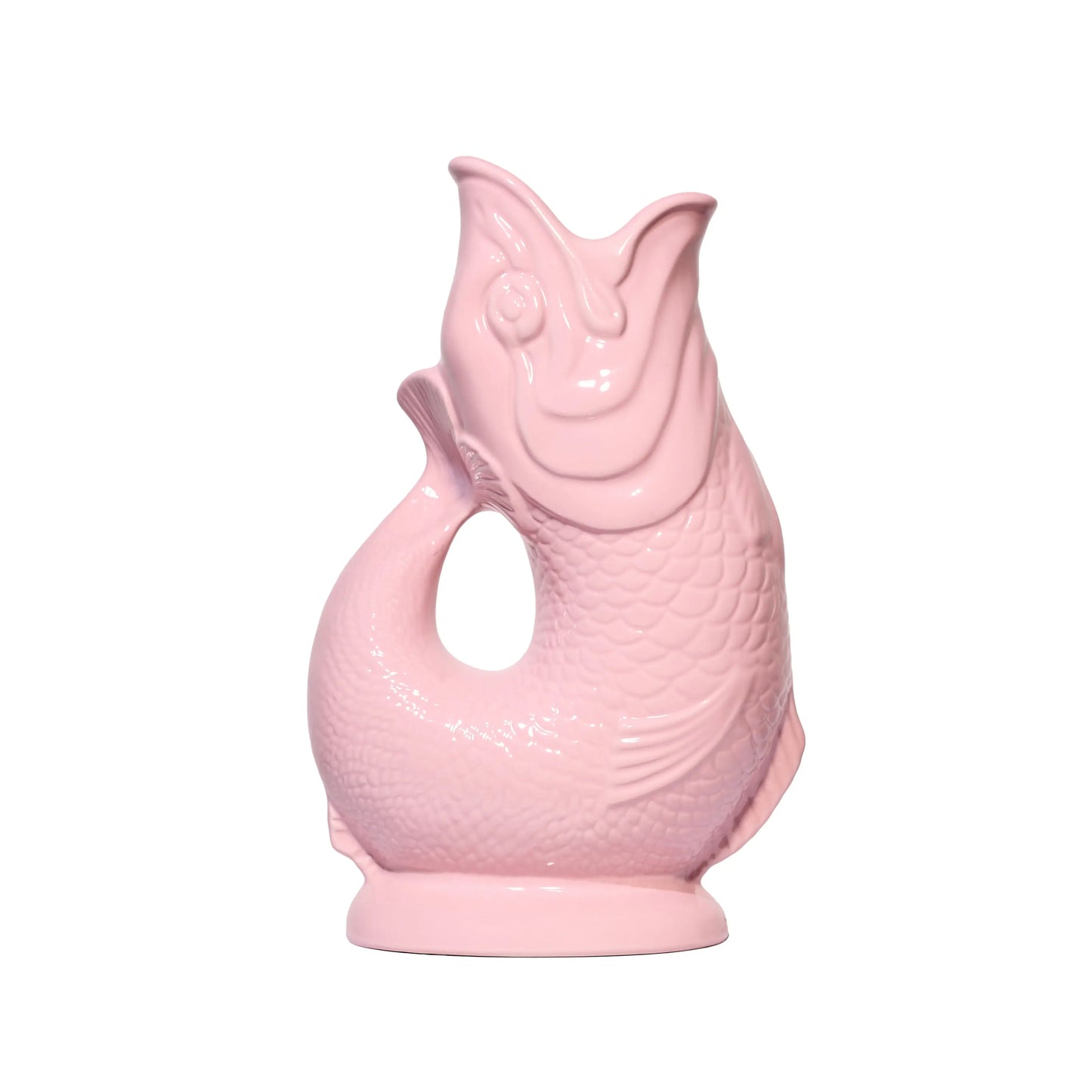 Baby Pink Gluggle Jug: Large