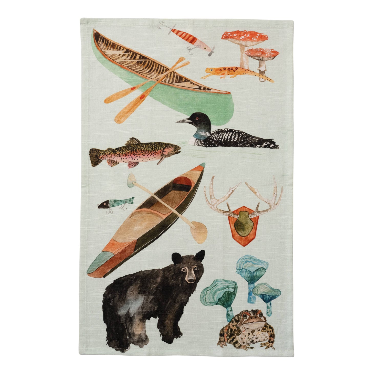 Tea Towel - Camp Lake