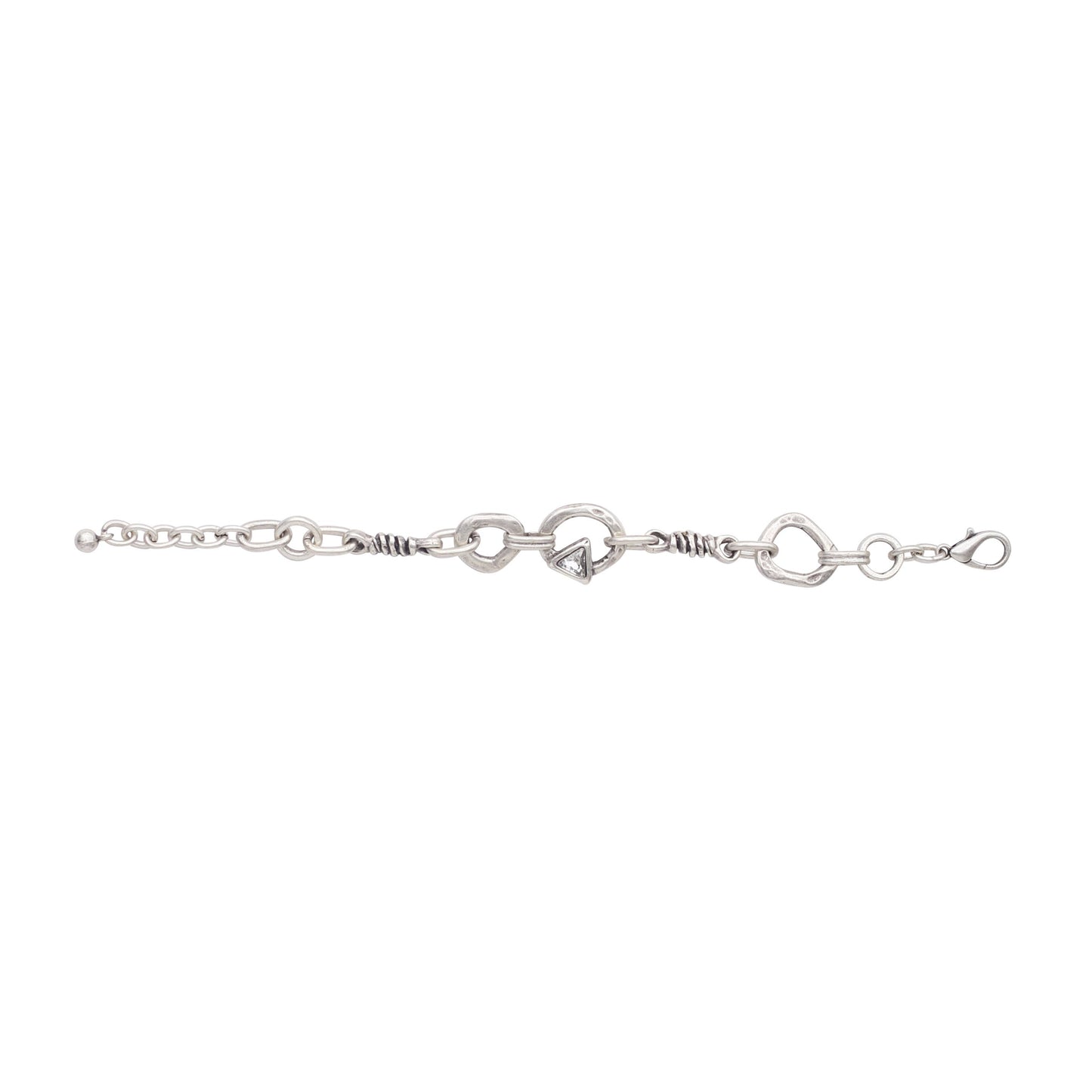 Handmade Pewter Bracelet - 2922