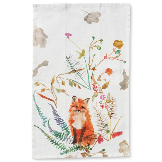 Tea Towel - Curious Fox