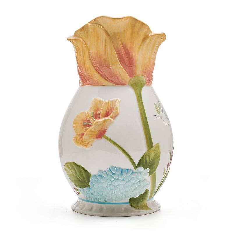 Fitz & Floyd Meadow Pitcher 2.25Qts Remailer Brown Bx Pkg: MULTI / 5296727 / English
