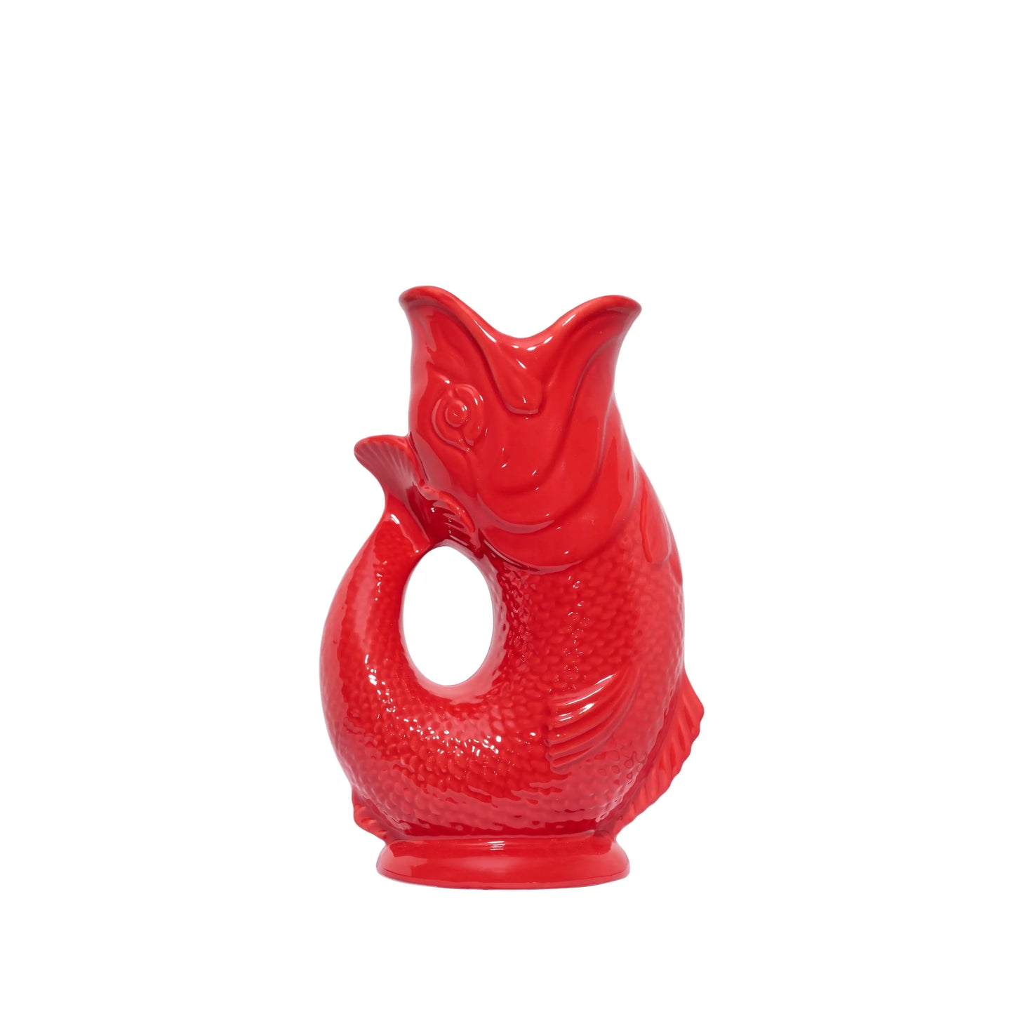 Red Gluggle Jug: Large