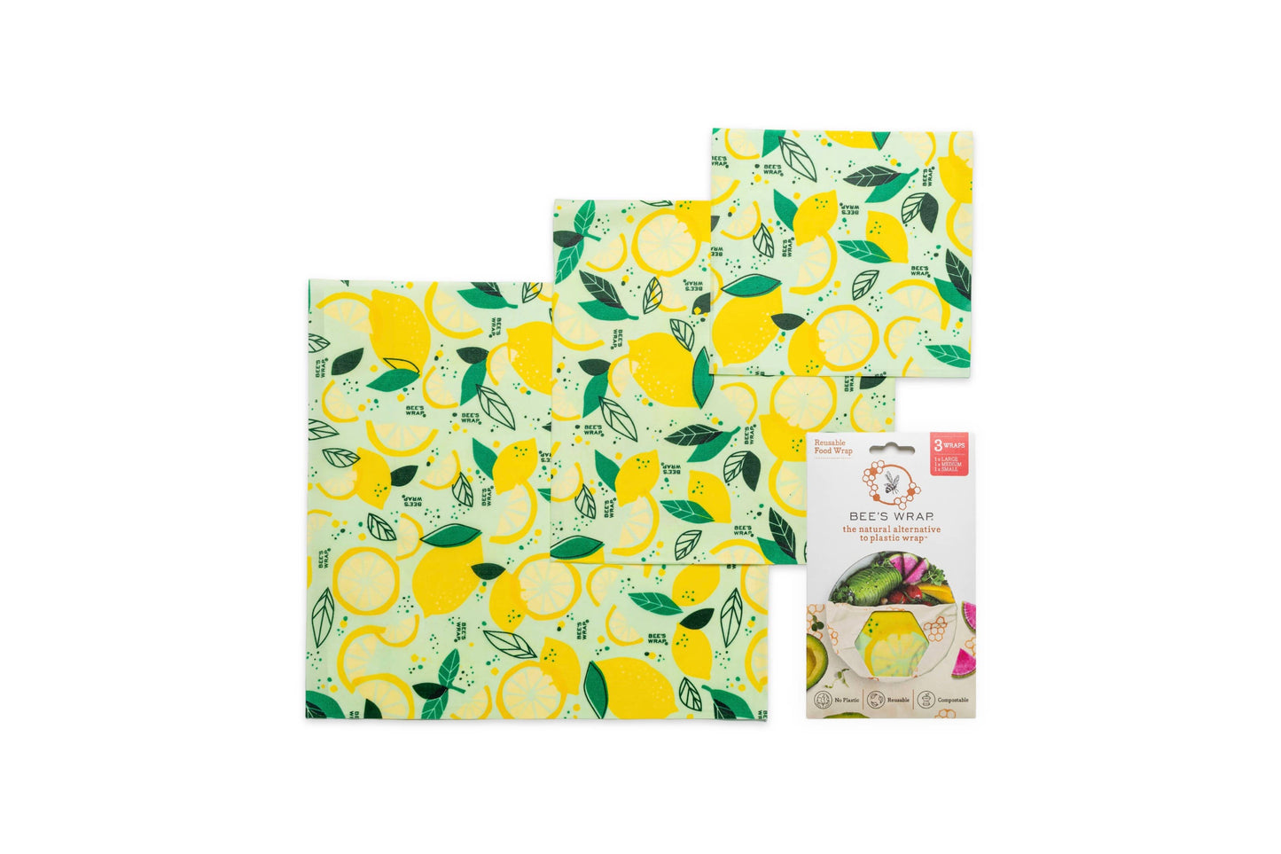 Bees Wrap 3 Pack - Fresh Squeeze