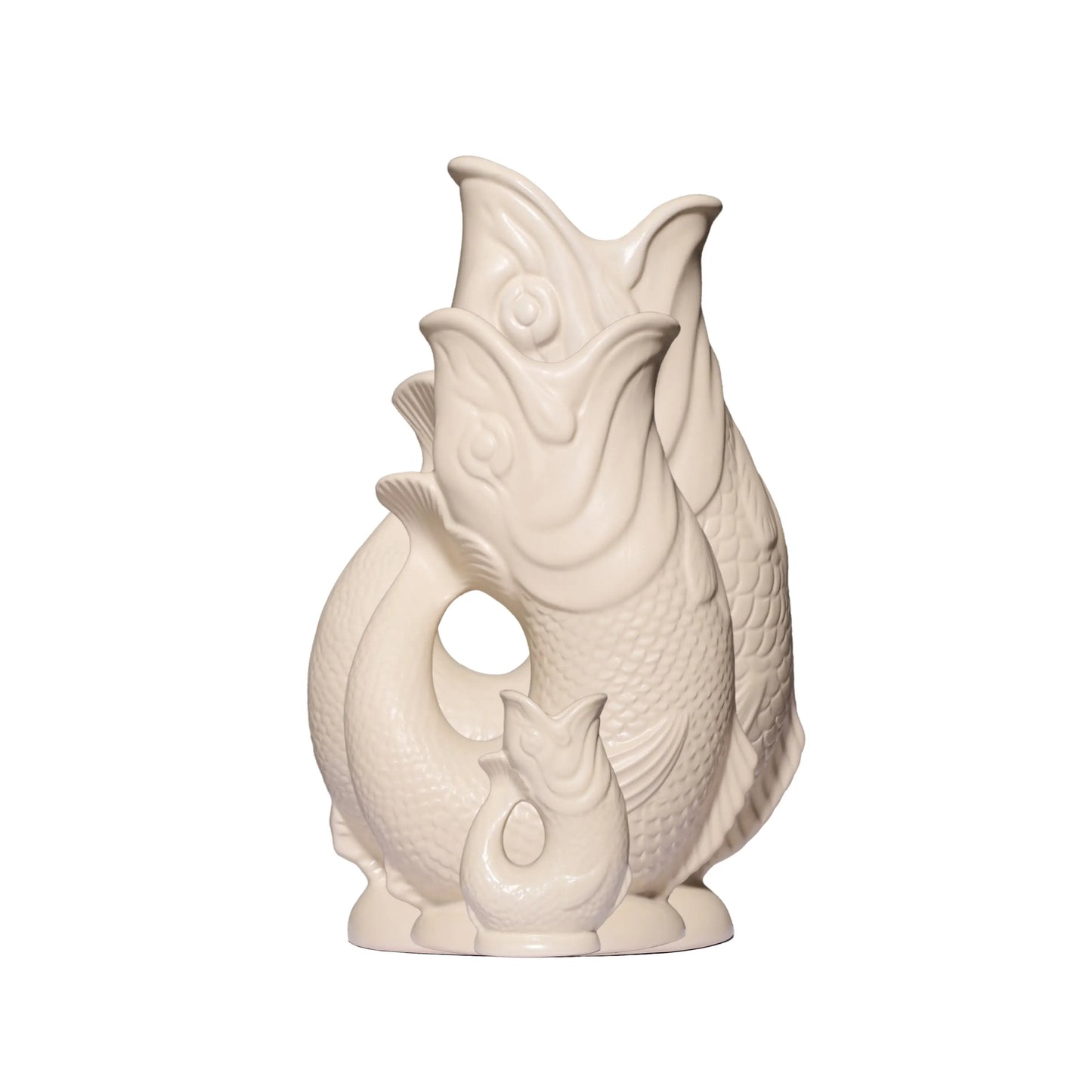 Matte Sand Gluggle Jug: Extra Large