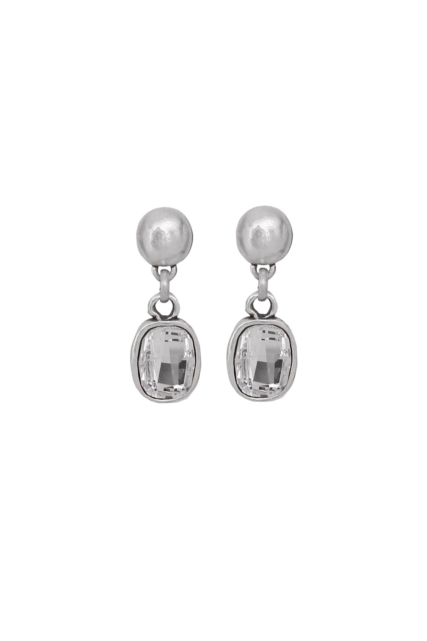 Handmade Pewter Earrings - 1853