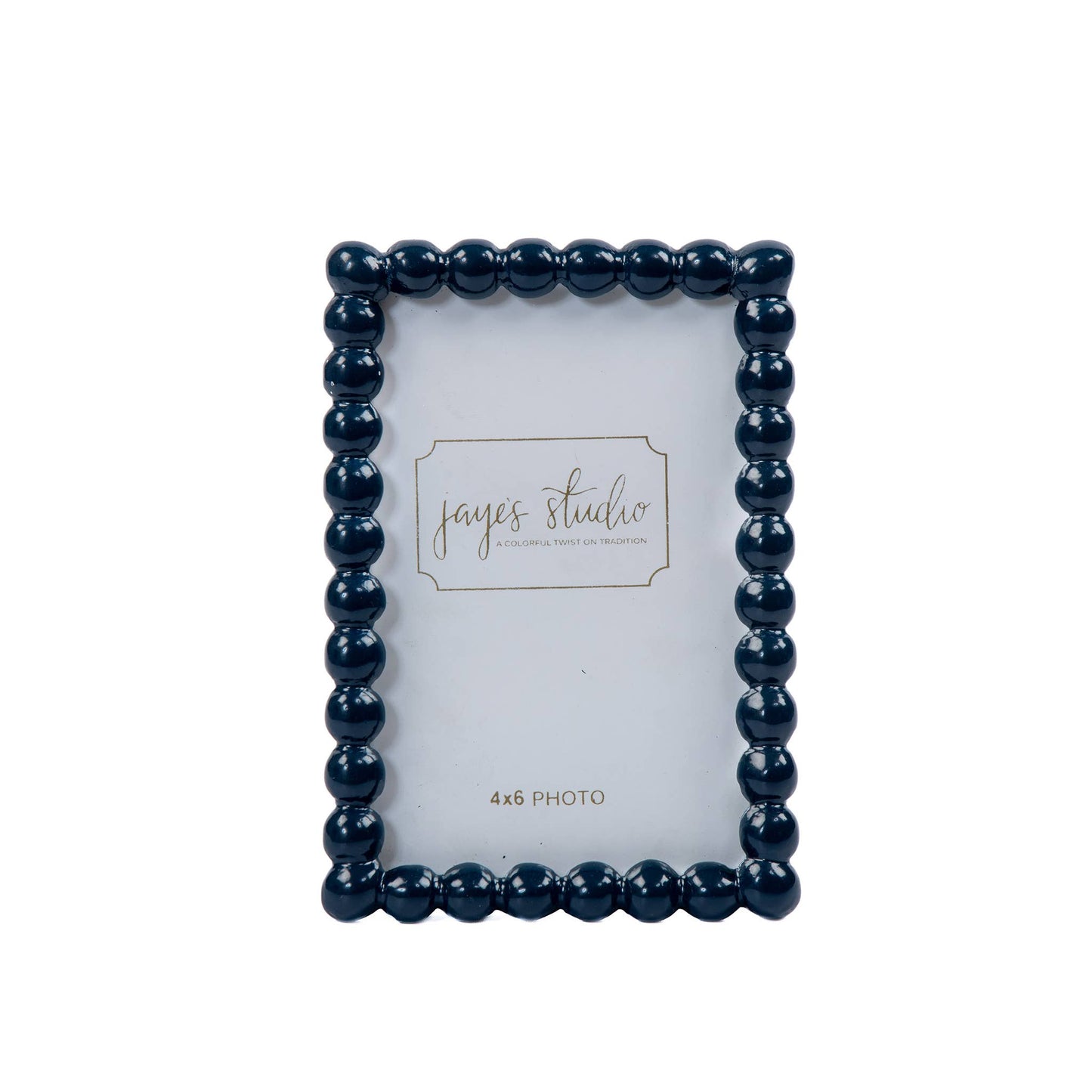 Gracie Pearl Photo Frame - Indigo Blue: Indigo Blue / 4 x 6