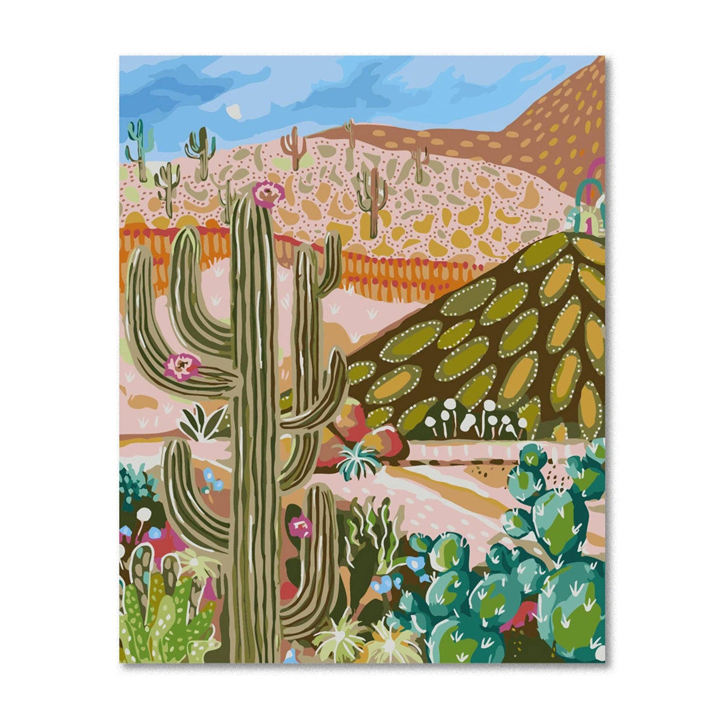 Paint by Numbers - Cactus Valley