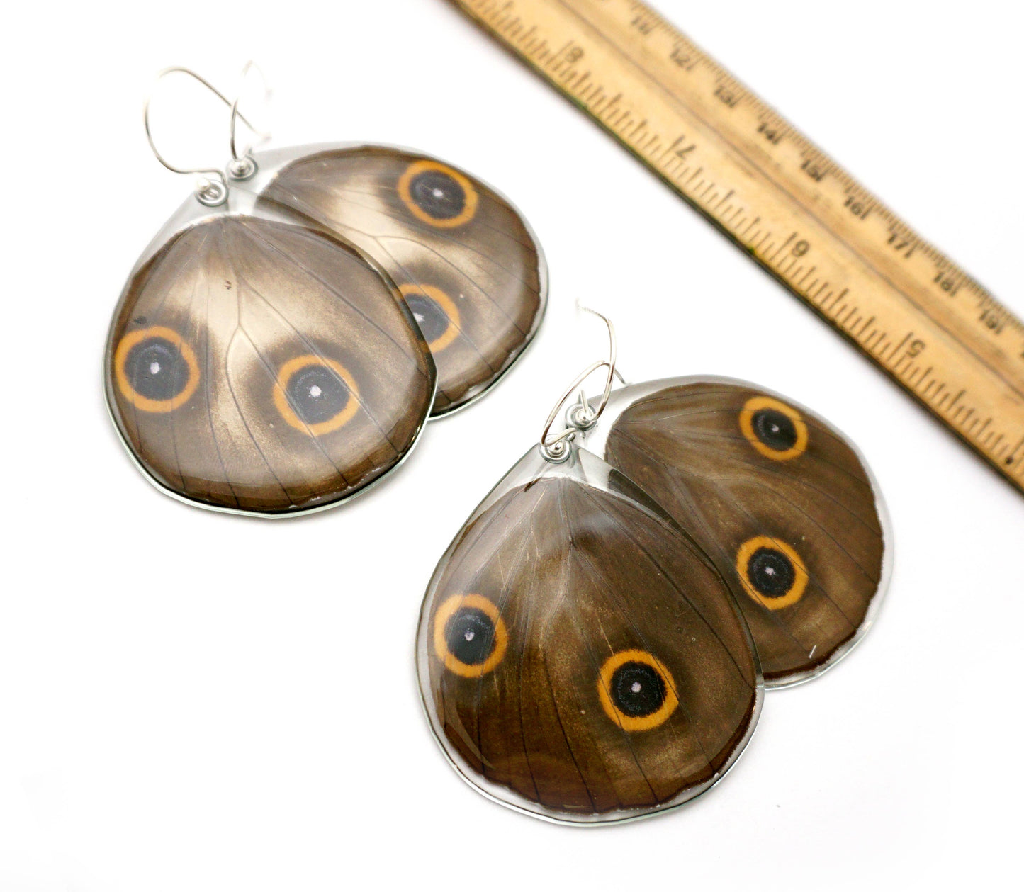 0617 Butterfly Earrings, Taenaris Urania, Bottom Wings