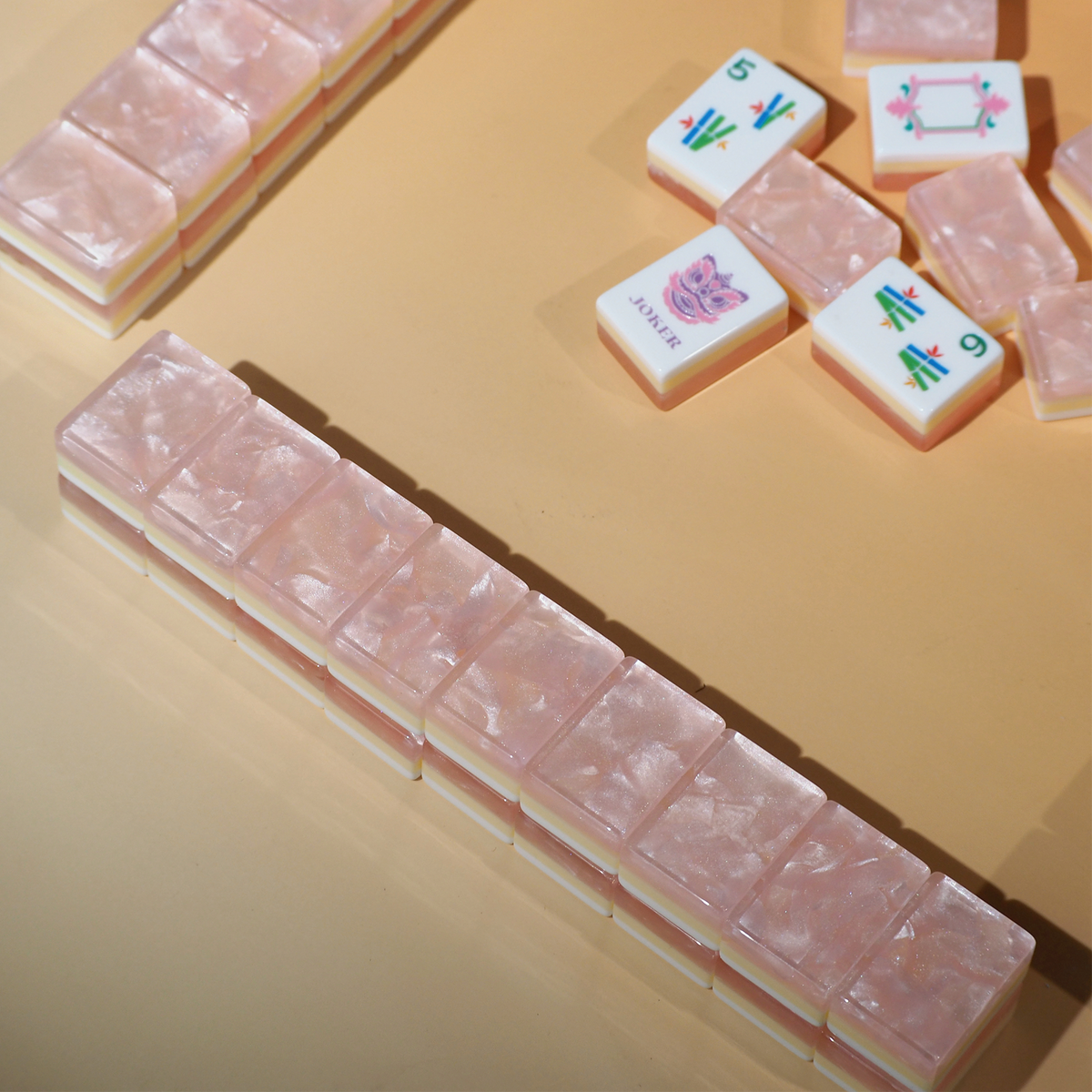 Garden Party Mahjong Set - Blush Pearl 02-01