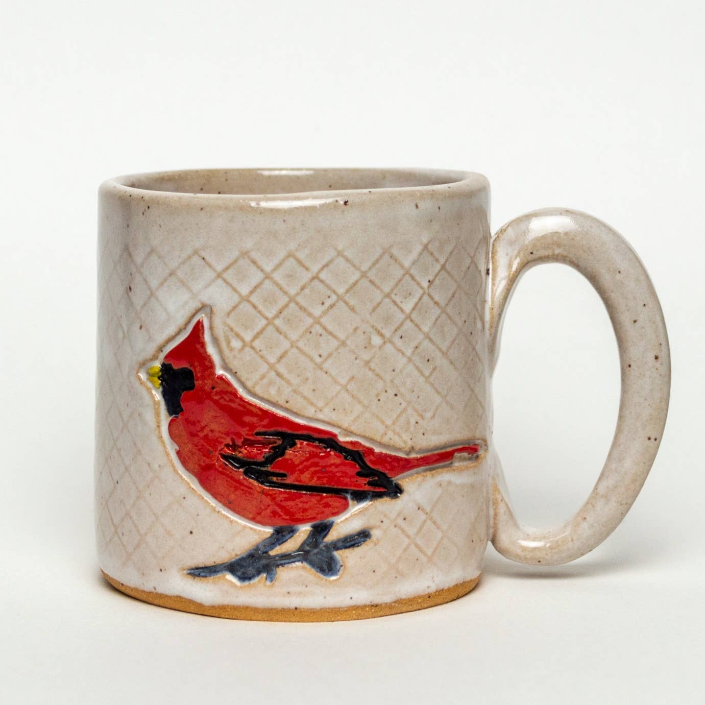 Mug | Cardinal Design Handmade, in Ohio, Ceramic White 10oz