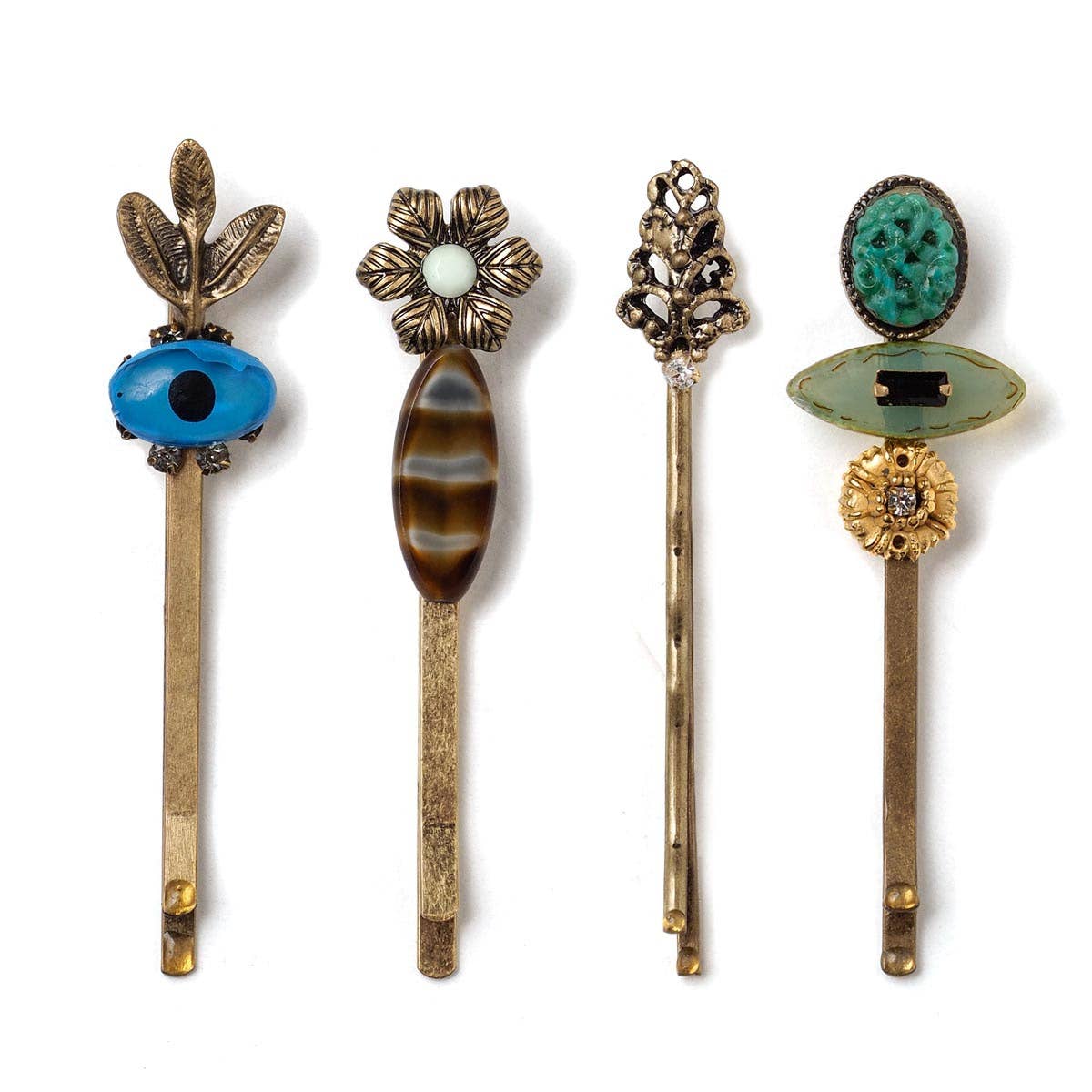 Floral And Filigree Hairpin Set