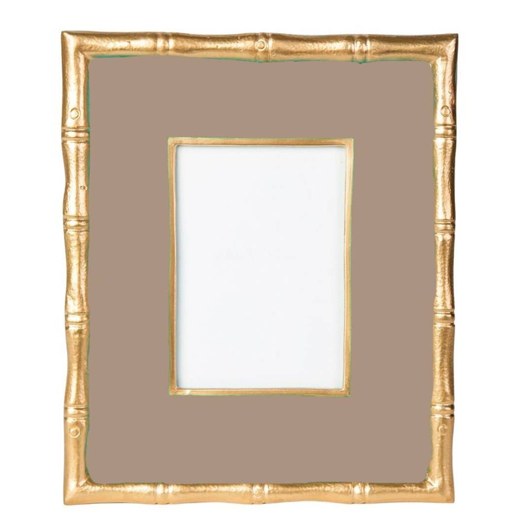 Gracie Chang Mai Photo Frame: Taupe / 4 x 6