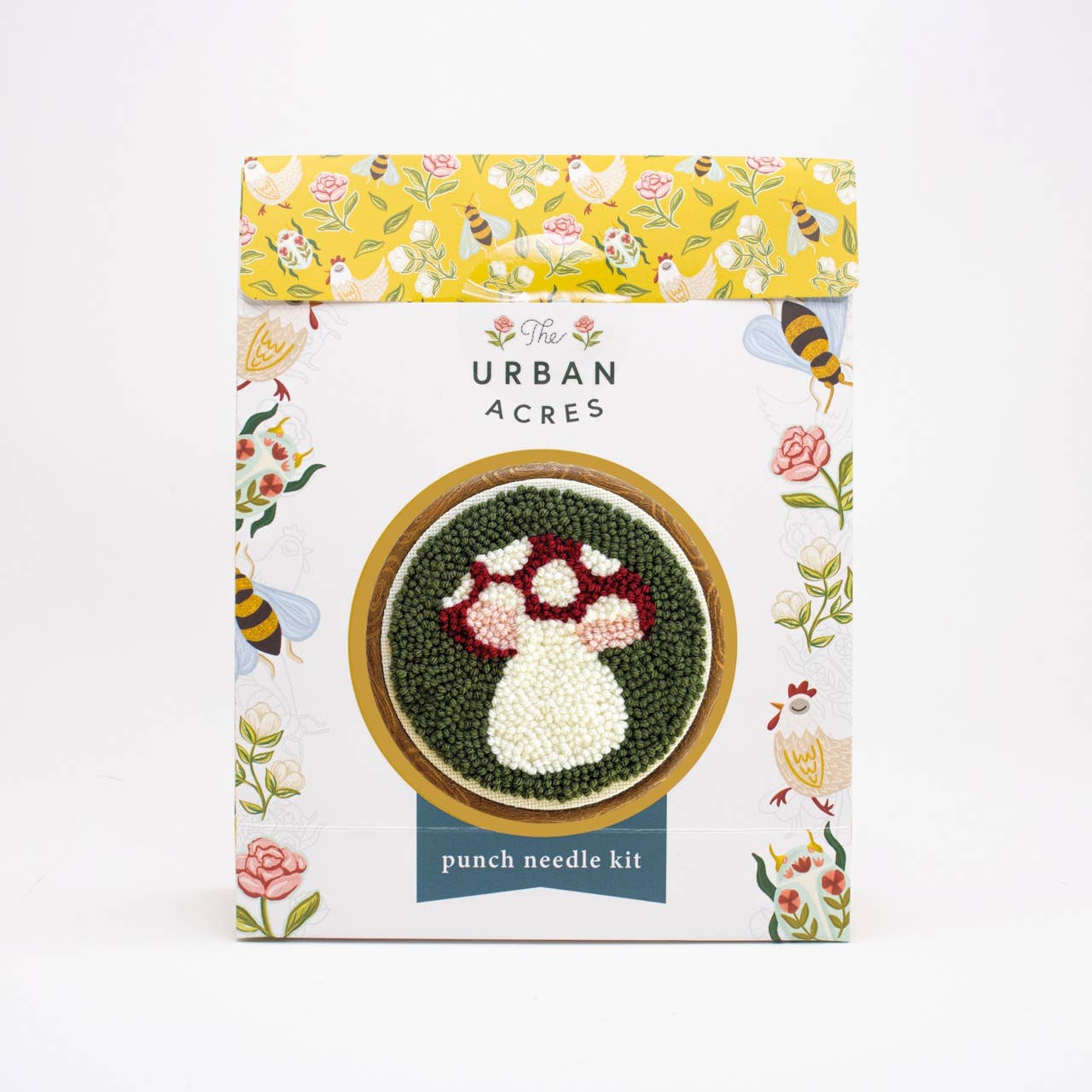 Mushroom Punch Needle Kit: Beginner Kit
