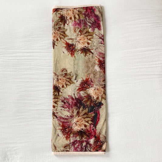 Throw/Blanket | Fuchsia Floret - Luxurious Velvet