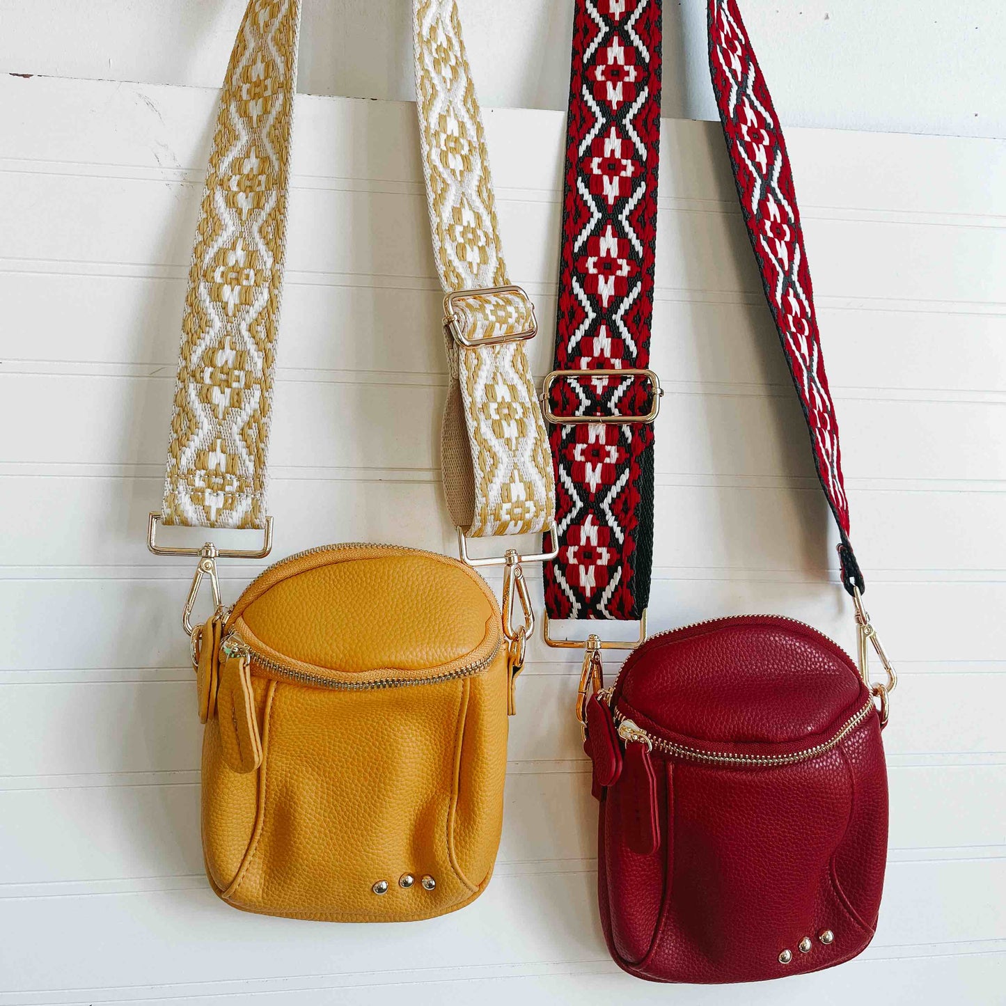 Ellie Crossbody Bag: Mustard