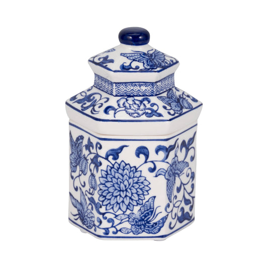 Scented Candle - Sandalwood Myrrh Soy Wax Chinoiserie, 6 Oz.