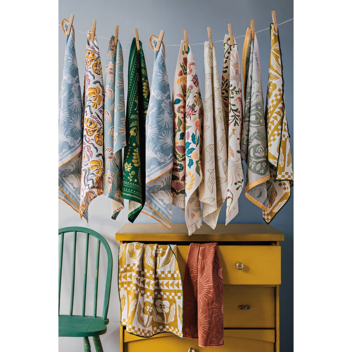 Plume Linen Cotton Dishtowels Set of 2