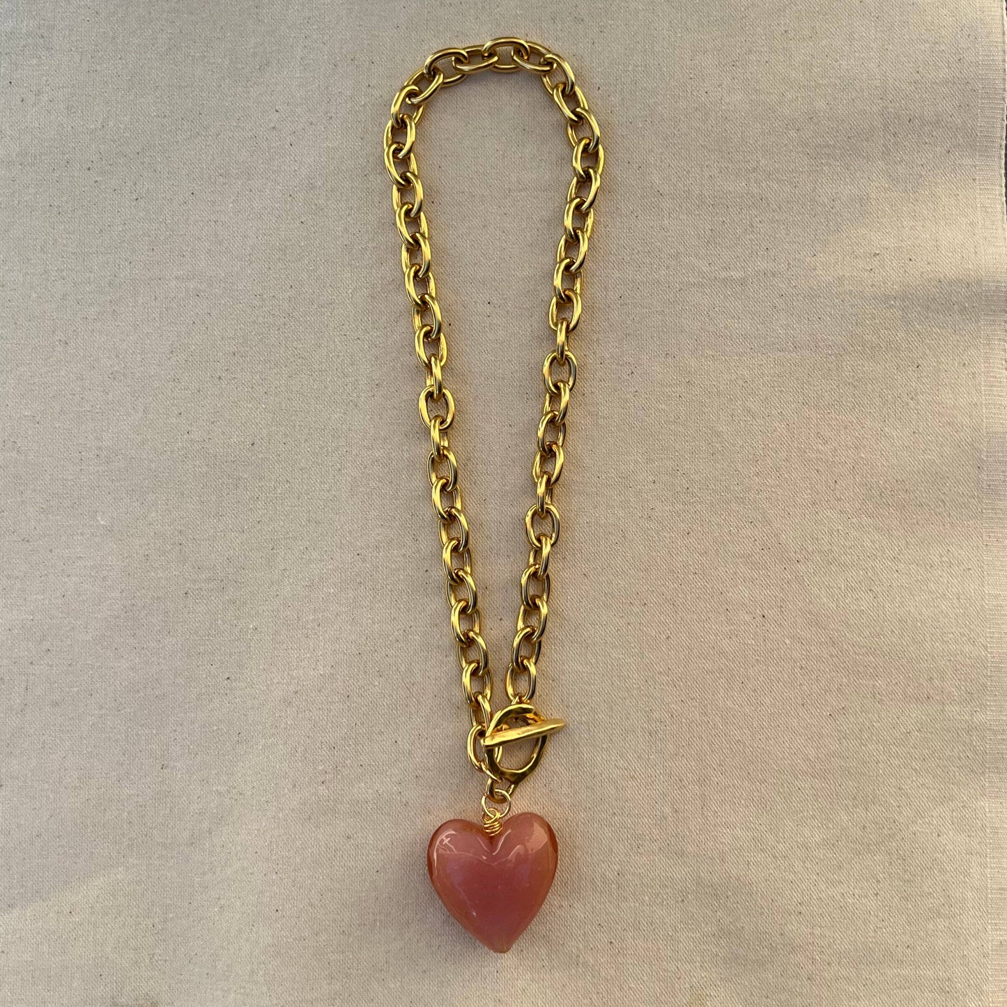 Amore Necklace: Cuore Red