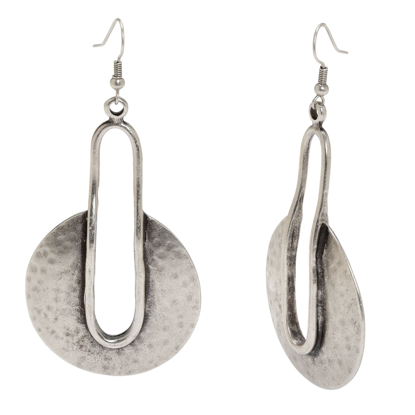 Handmade Pewter Earrings - KU153