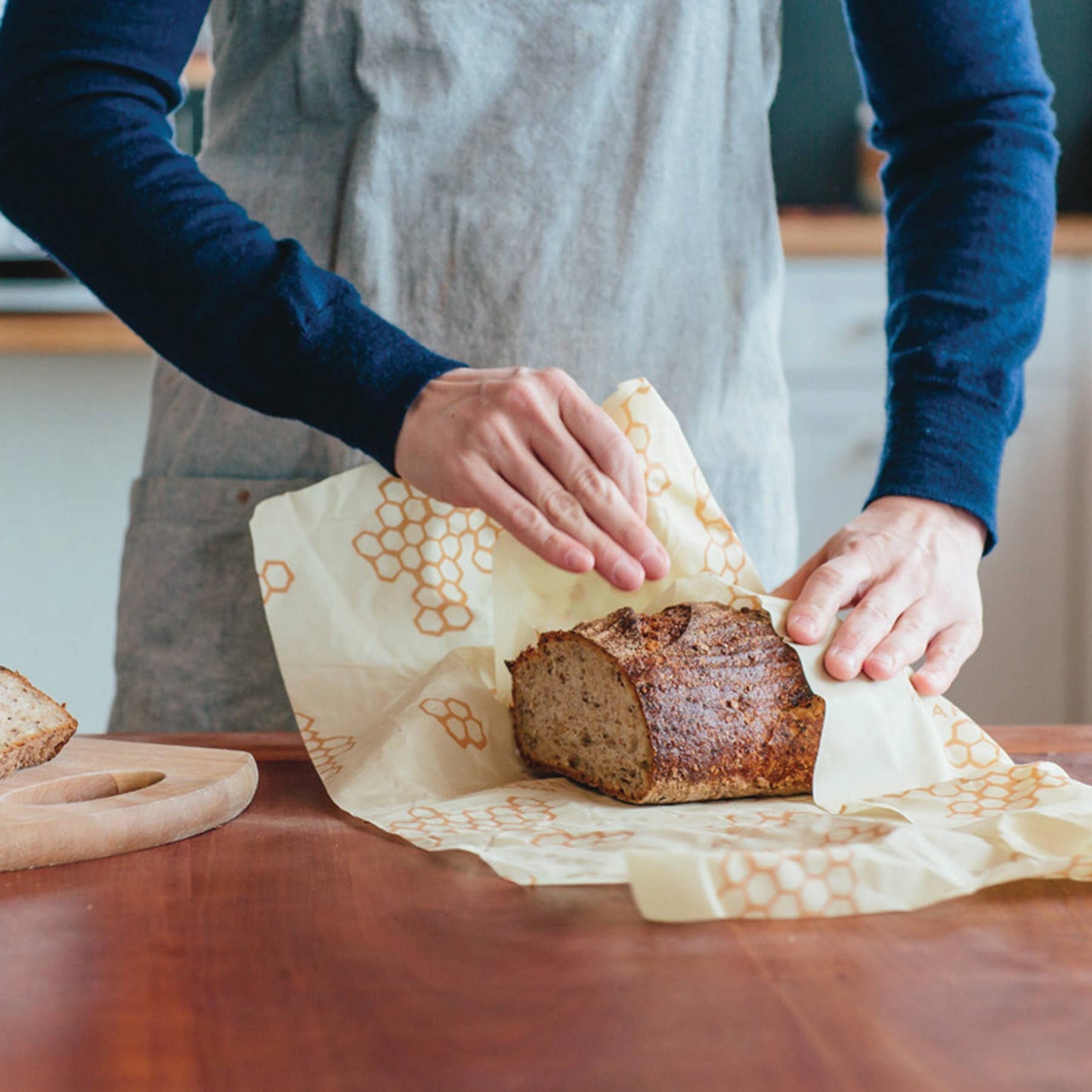Bees Wrap Bread Wrap - Honeycomb
