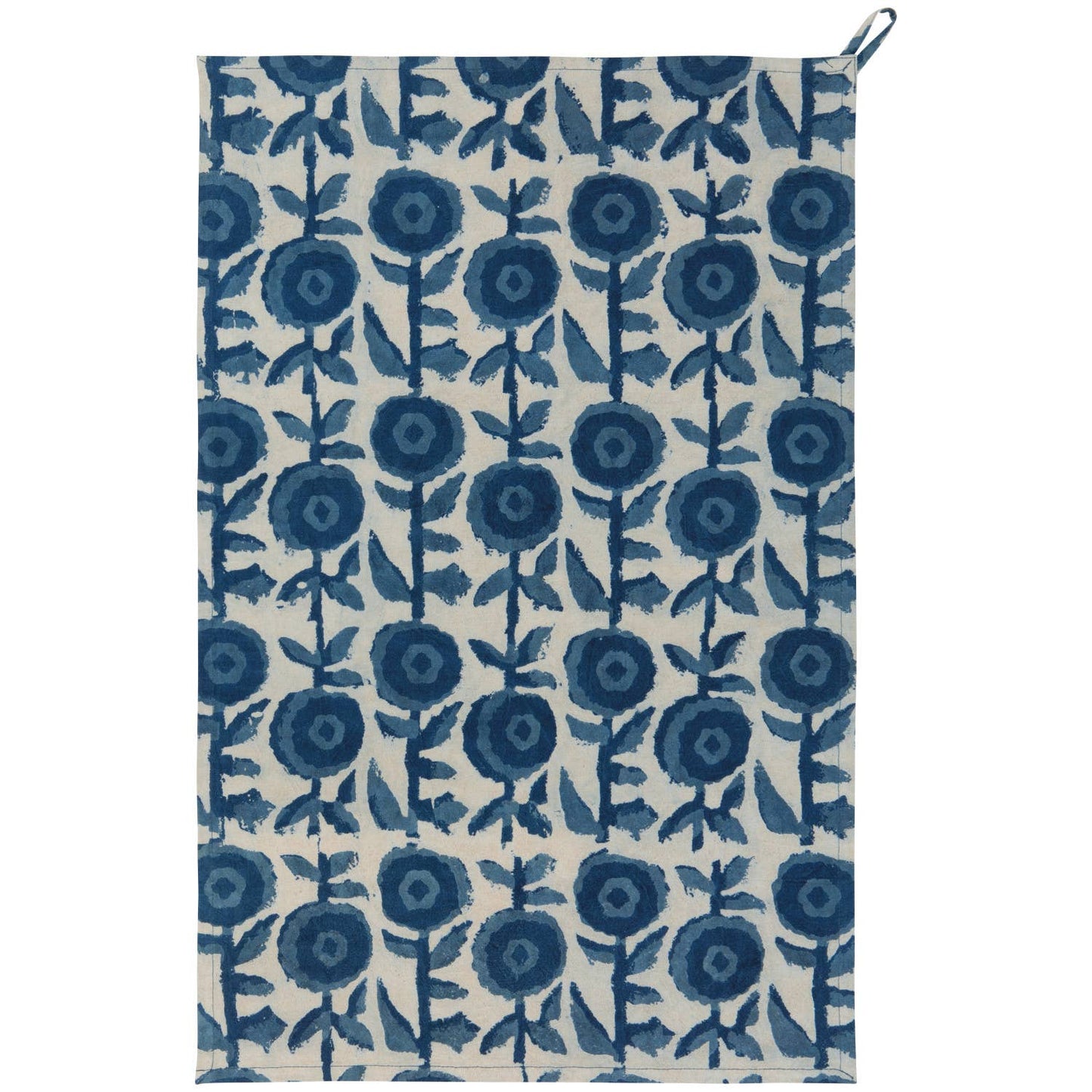 Gilia Block Print Dishtowel