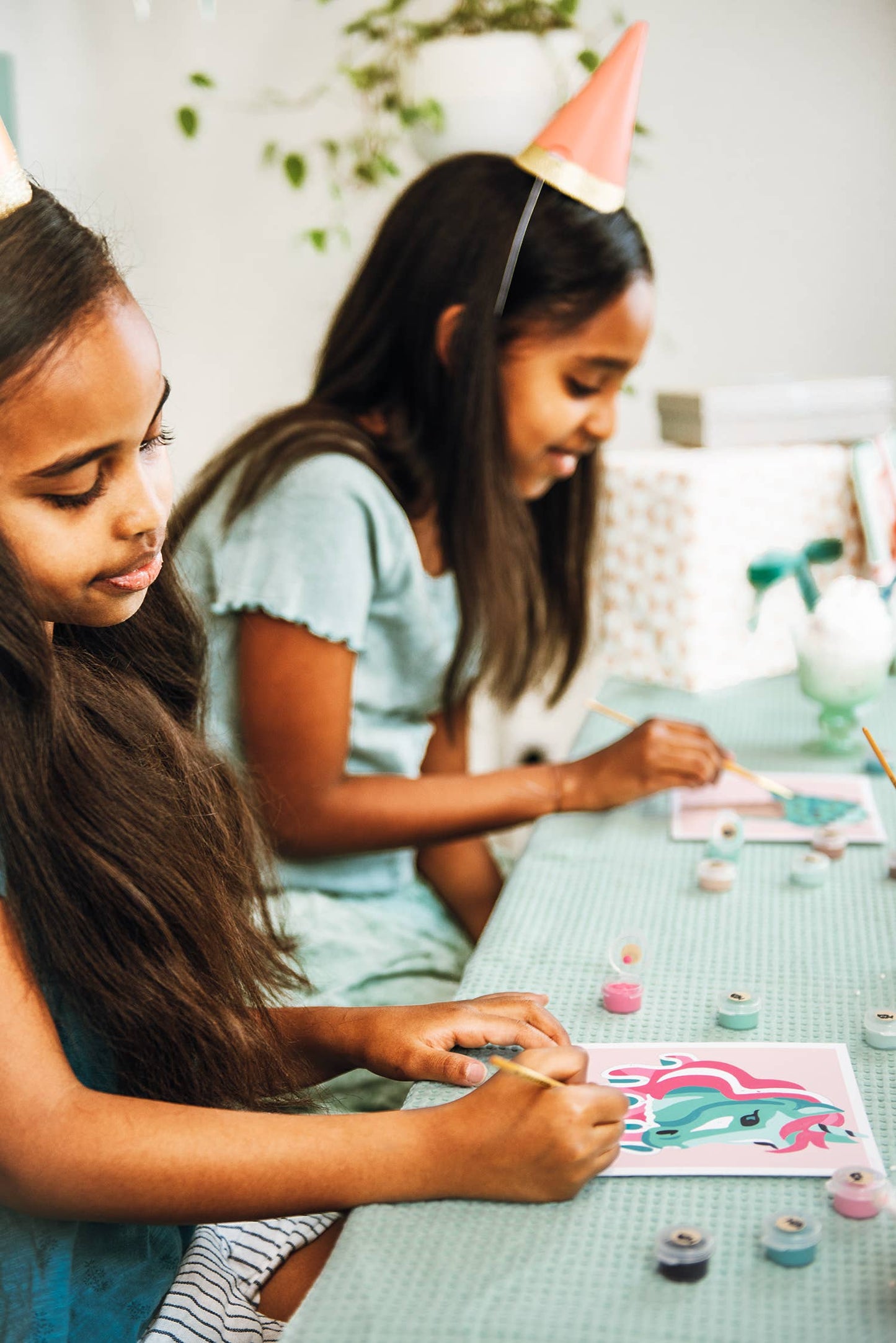 KIDS MINI Carousel Unicorn Paint-by-Number Kit