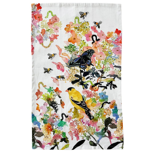 Tea Towel- Goldfinch