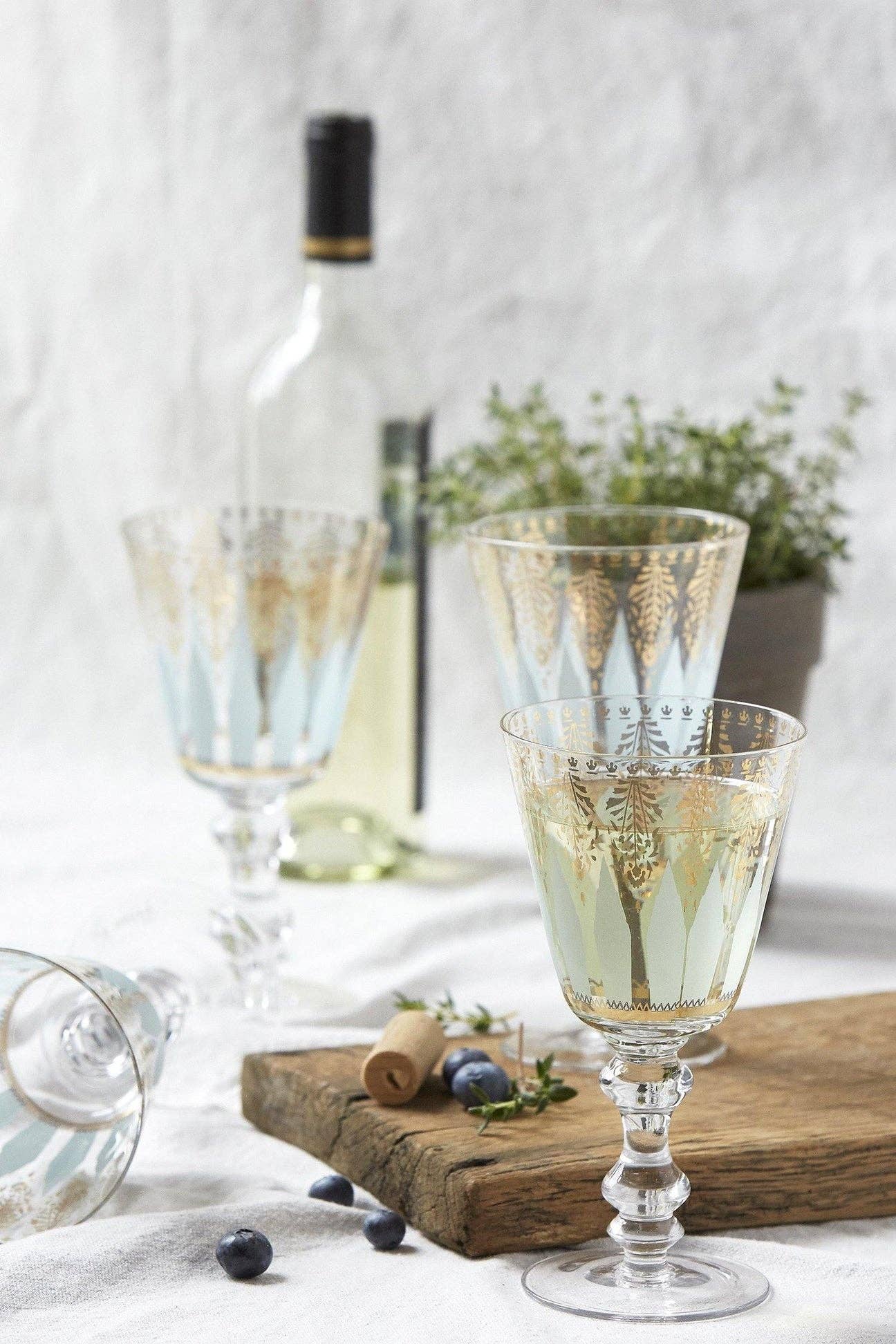 Blue Goblet S/2