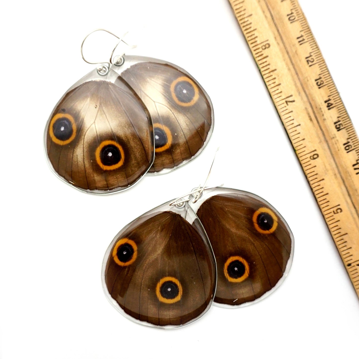 0617 Butterfly Earrings, Taenaris Urania, Bottom Wings