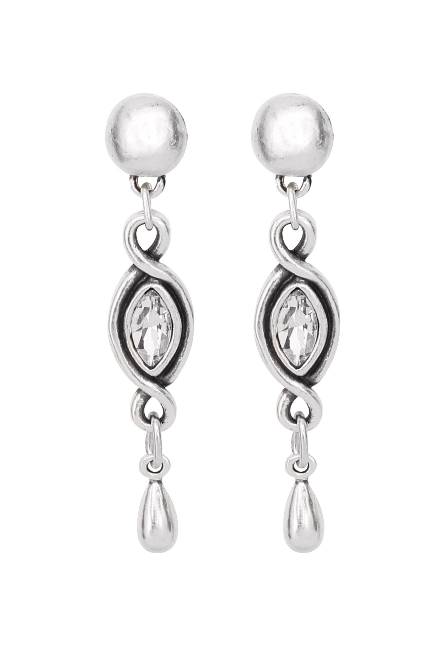Handmade Pewter Earrings - 1805