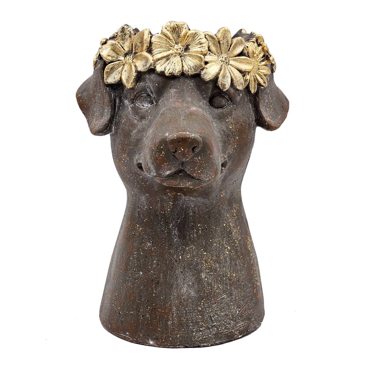 Dog Statue Planter