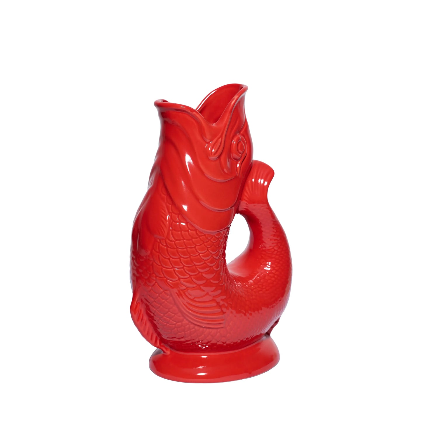 Red Gluggle Jug: Large