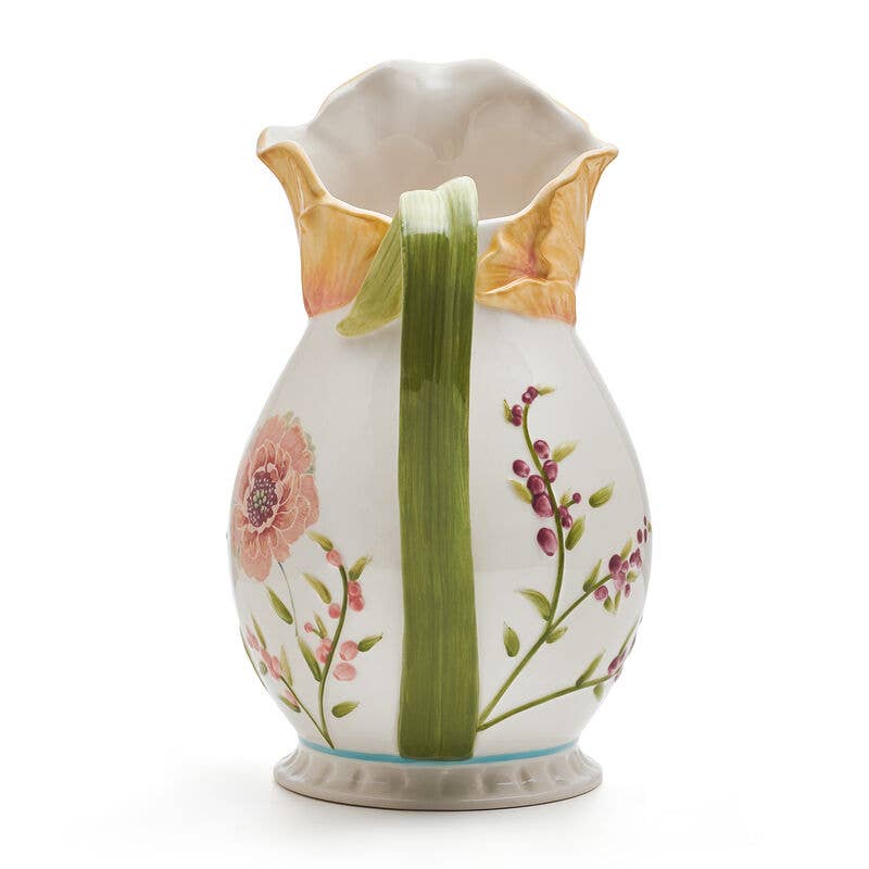 Fitz & Floyd Meadow Pitcher 2.25Qts Remailer Brown Bx Pkg: MULTI / 5296727 / English