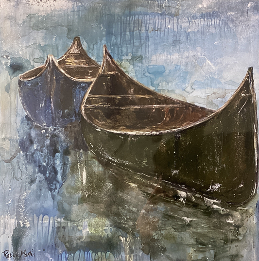 12x12 Two Canoes