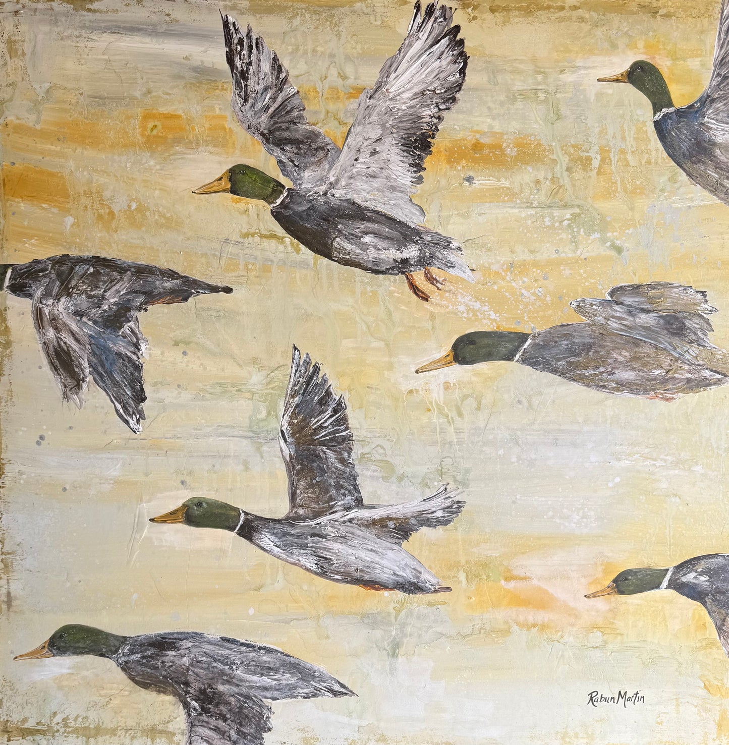 4x4 | Yellow Mallards | Original