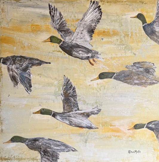 4x4 | Yellow Mallards | Original