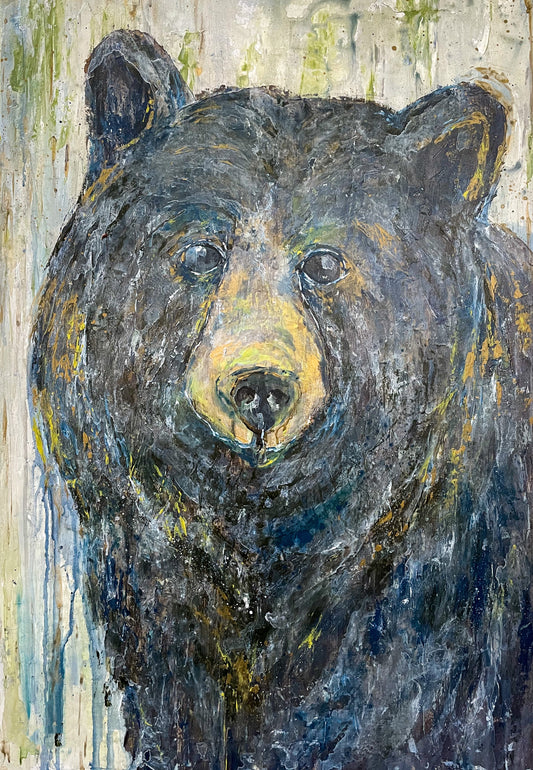 11x14 Feeling Blue Bear