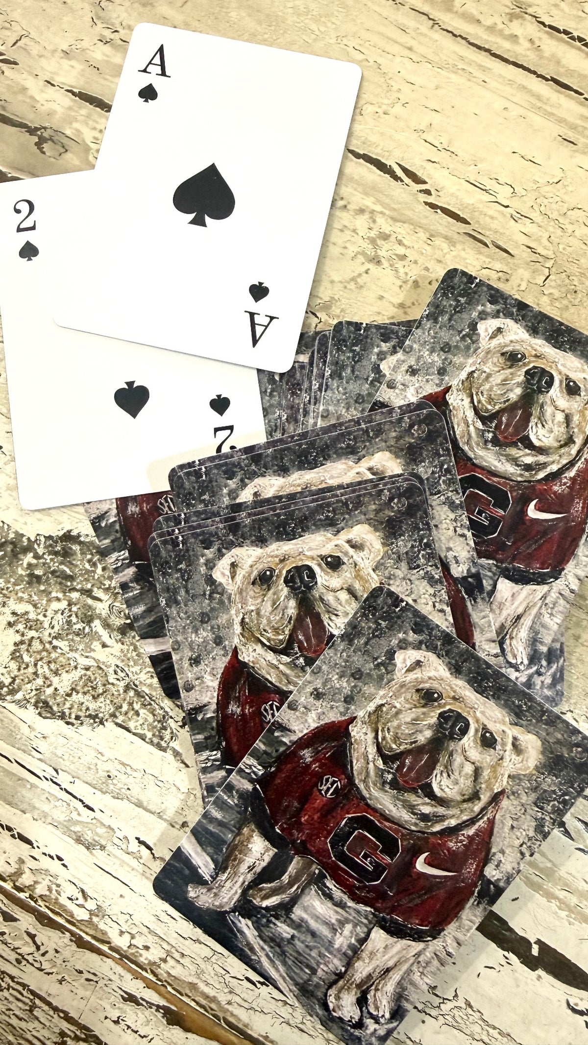 UGA deck of cards