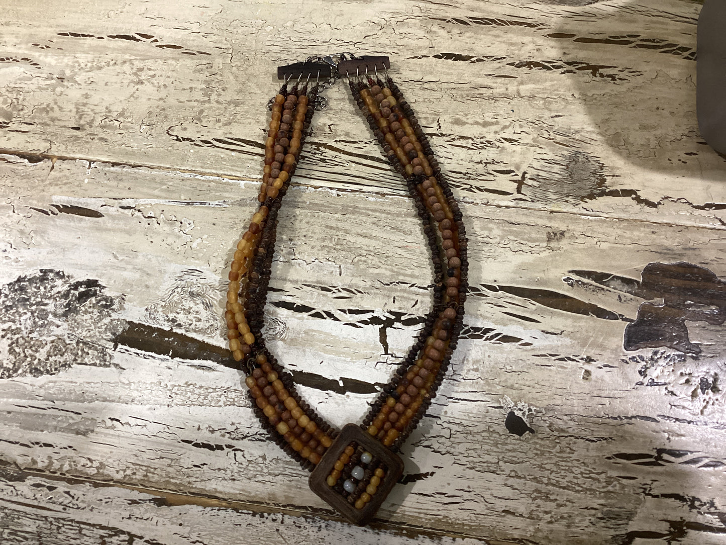 Brown necklace