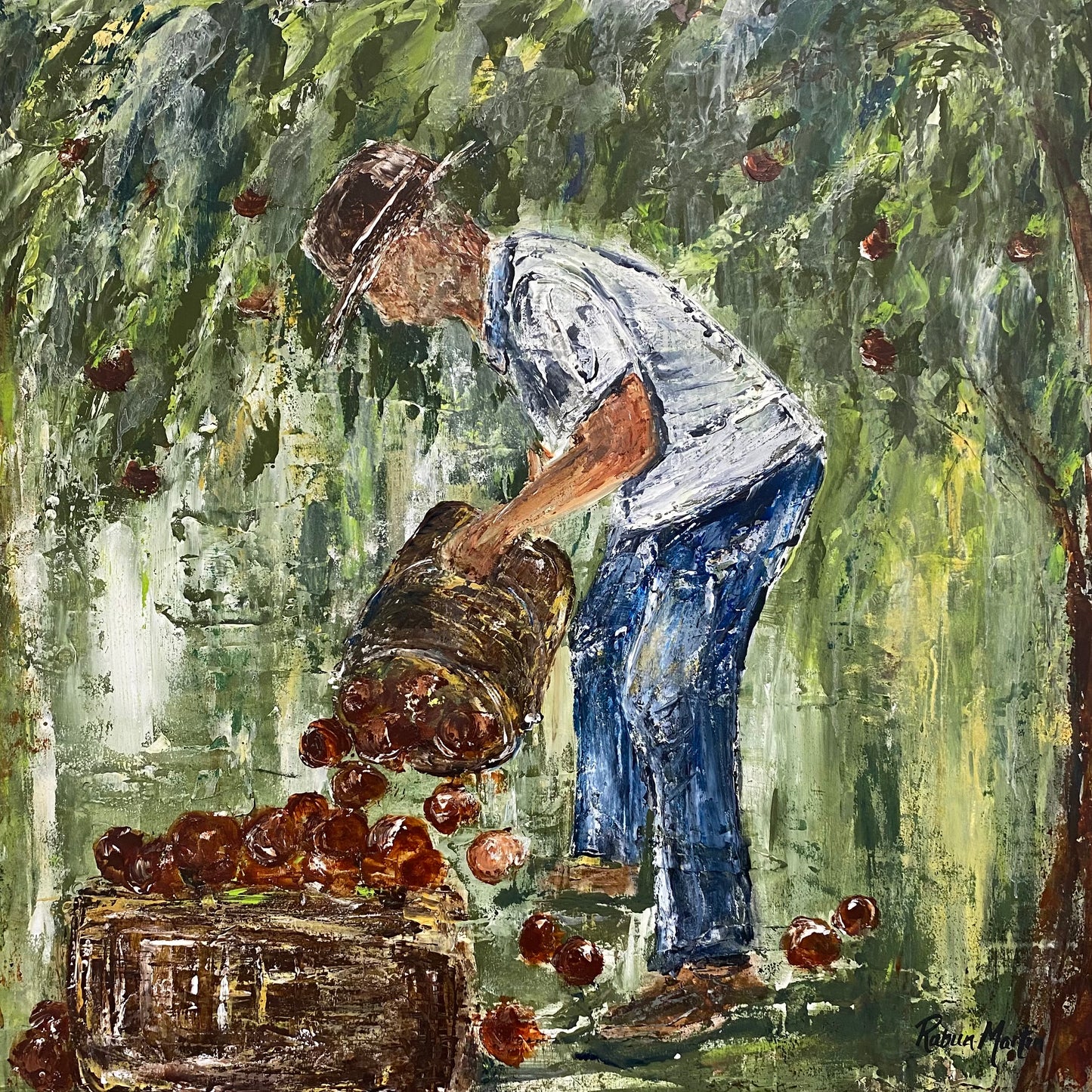 3x3 | Apple Picker | Original