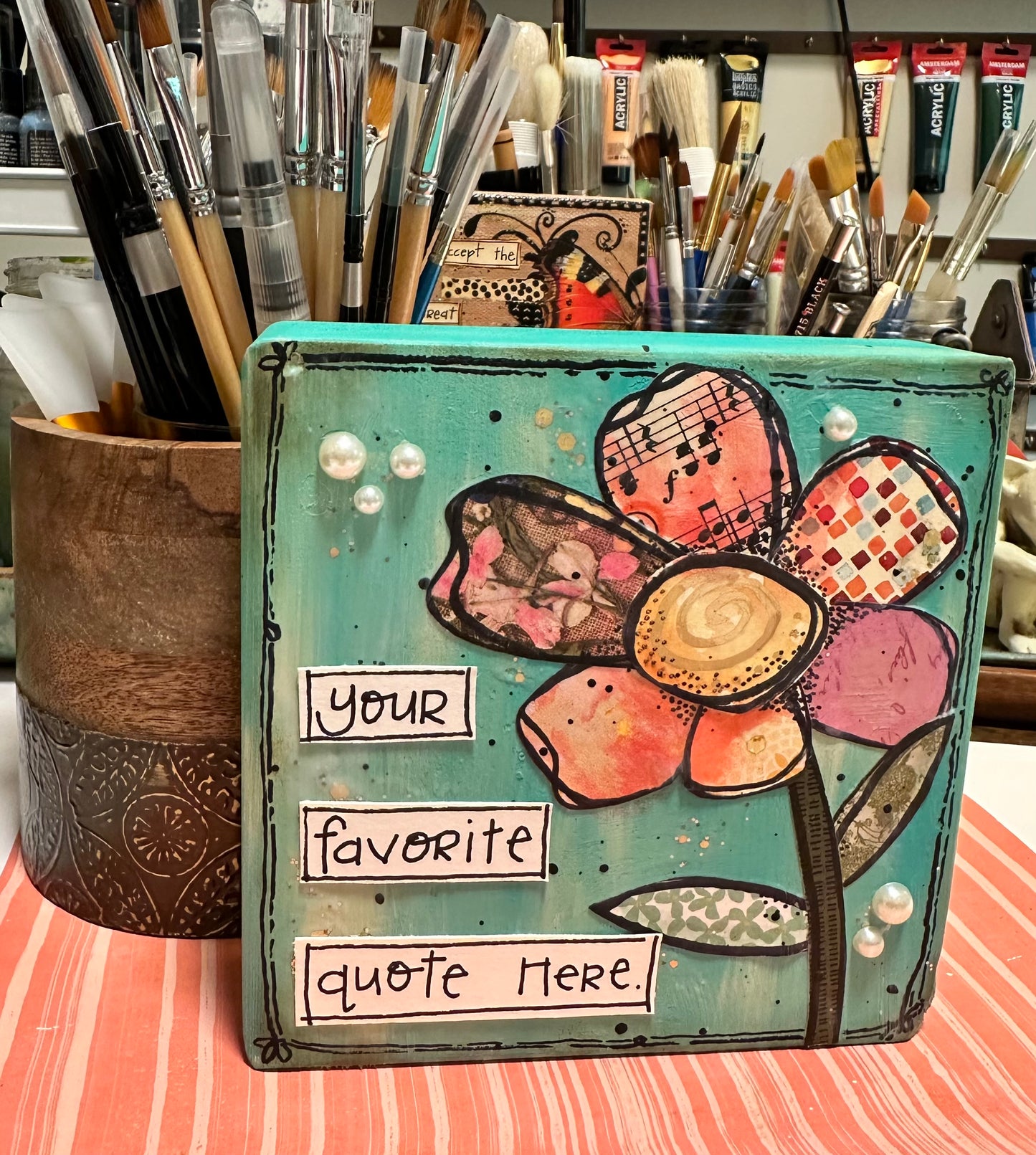 Studio Class | Collage Sign with Leslie