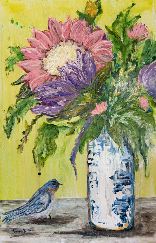 2x3 | Floral Admirer | Original