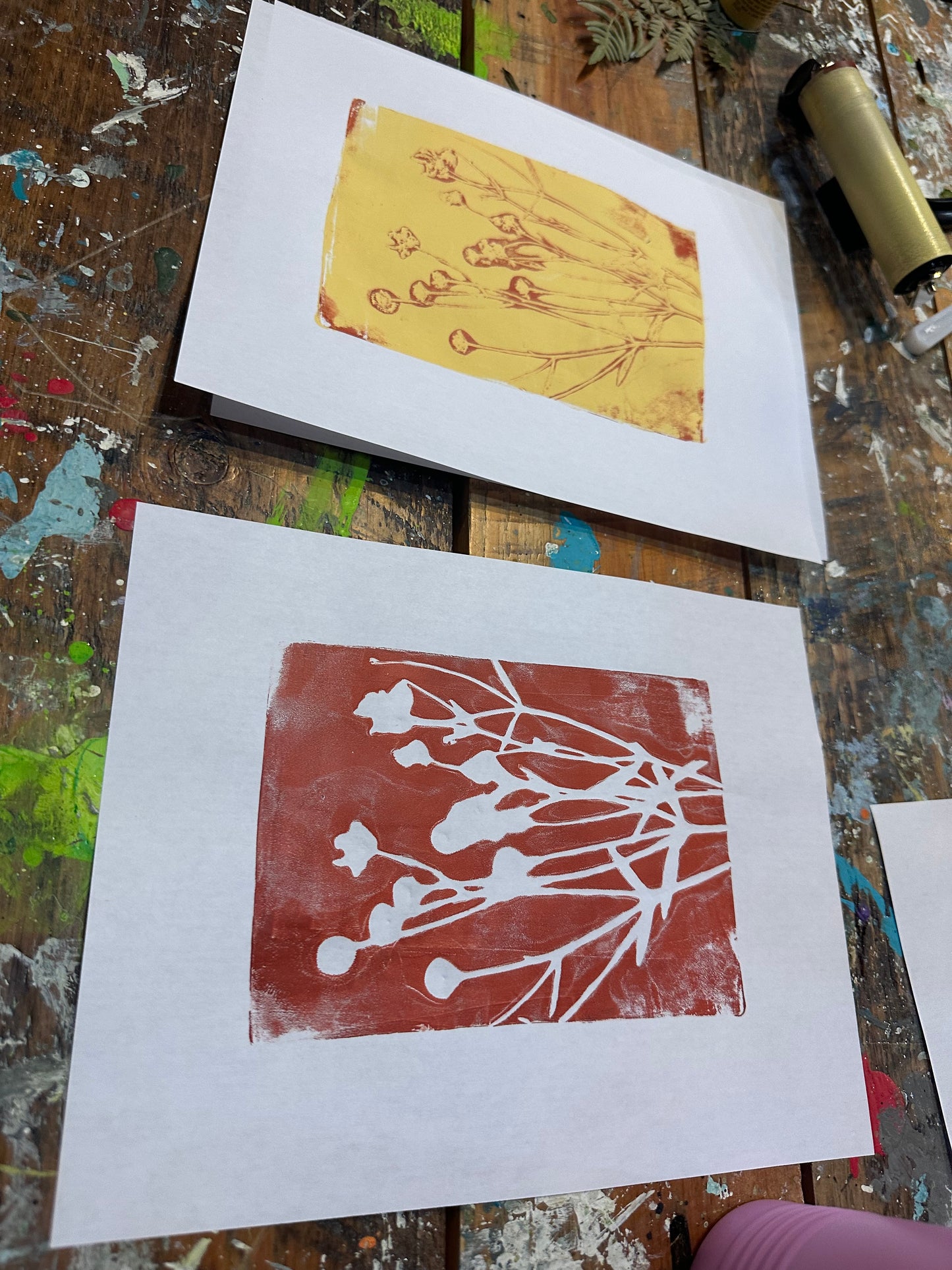 Studio Class | Botanical Gel Printing with Terri
